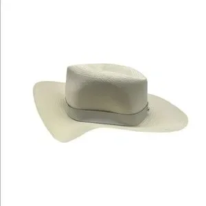 NWT Janessa Leone Aisley Hat in Bleach Janessa Leone Aisley Hat Bleach White Straw S NWT $370 | eBay main image 2